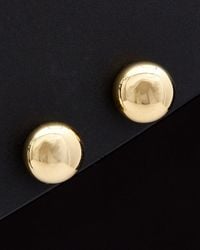 Italian Gold - 14k Button Studs - Lyst