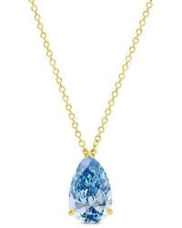 Amairah - 14K 2.00 Ct. Tw. Lab-Grown Diamond Solitaire Pendant Necklace - Lyst