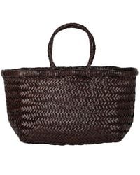 Dragon Diffusion - Triple Jump Small Leather Tote - Lyst