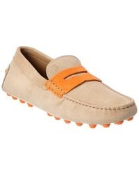 Tod's - Suede Loafer - Lyst