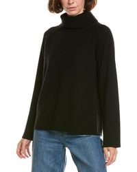 InCashmere - Wide Sleeve Cowl Neck Wool & Cashmere-Blend Sweater - Lyst