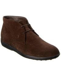 Tod's Suede Chukka Boot - Brown