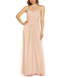 Adrianna Papell - Soft Solid Maxi Dress - Lyst