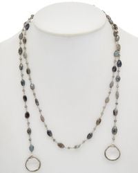 Rachel Reinhardt Jewelry - Silver Gemstone 38in Necklace - Lyst