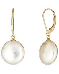 Belpearl - 14K 12Mm Pearl Earrings - Lyst