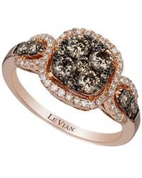 Le Vian - ? 14k Rose Gold 1.06 Ct. Tw. Diamond Ring - Lyst