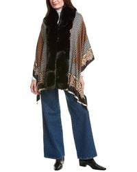 La Fiorentina - Houndstooth Wrap - Lyst