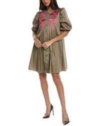 Cynthia rowley black on sale postcard eyelet dress