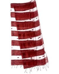 Blue Pacific - Hand-Woven Silk-Blend Scarf - Lyst