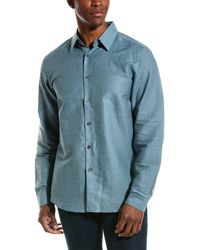 Theory - Essential Linen-blend Shirt - Lyst