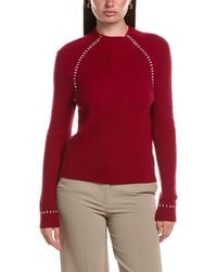 Bruno Magli - Shaker Funnel Neck Wool & Cashmere-blend Sweater - Lyst