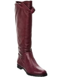 Alexandre Birman - Clarita Saddlery Leather Knee-high Boot - Lyst