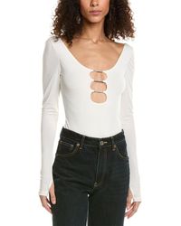 Alice + Olivia - Alice + Olivia Kalena Bodysuit - Lyst
