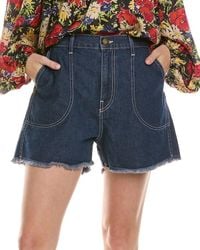 The Great - The Camper Rose Tinted Indigo Short - Lyst