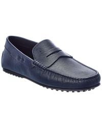 Tod's - City Gommino Leather Loafer - Lyst