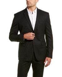 Versace - 2pc Wool Suit With Flap Pant - Lyst