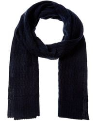 Forte - Basic Cable Cashmere Scarf - Lyst