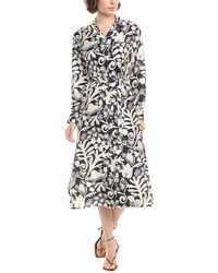 Max Mara - Gaia Silk Shirtdress - Lyst