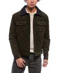 Cole Haan - Diamond Quilted Bomber Jacket - Lyst