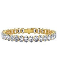 Lab Grown Diamonds - 14K 25.00 Ct. Tw. Lab-Grown Diamond Tennis Bracelet - Lyst