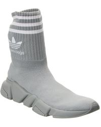 Balenciaga - X Adidas Speed Sock Sneaker - Lyst