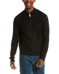 NAADAM - Wool & Cashmere-blend 1/4-zip Mock Sweater - Lyst
