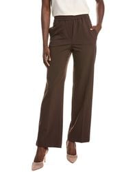 Max Mara - Weekend Petra Wool-Blend Long Trouser - Lyst
