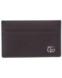Gucci - Gg Marmont Leather Card Case - Lyst