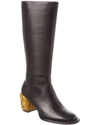 3.1 Phillip Lim - Naomi Petite Tall Leather Knee-High Boot - Lyst