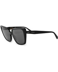 Celine Cl40047i 57mm Sunglasses - Black