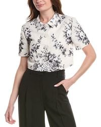 Rebecca Taylor - Emblem Fleur Print Top - Lyst