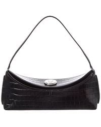 Jacquemus - Le Calisson Croc-Embossed Leather Shoulder Bag - Lyst