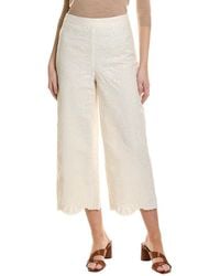 Boden - Embroidered Wide Leg Trouser - Lyst