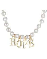 Eye Candy LA - The Luxe Collection 6mm Pearl Rosha Necklace - Lyst