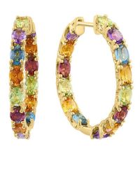 Effy Fine Jewelry - Plated 4.00 Ct. Tw. Multi Gemstone Earrings - Lyst