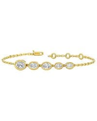Lab Grown Diamonds - 14K 1.65 Ct. Tw. Lab-Grown Diamond Tennis Bracelet - Lyst