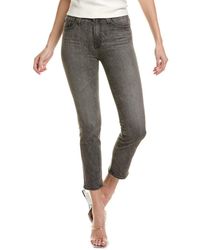 AG Jeans - Isabelle High-rise Straight Crop Jean - Lyst