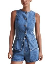 Tedora - 2Pc Vest & Short Set - Lyst