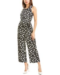vince camuto polka dot jumpsuit