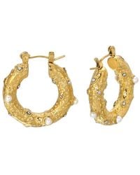 Eye Candy LA - Bella Loop Hoop Earrings - Lyst