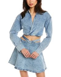 Le Jean - Arielle Cropped Top - Lyst