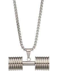 Eye Candy LA - The Bold Collection Titanium Arnold Necklace - Lyst