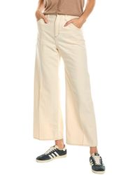 Joe's Jeans - The Pleated Natural Wide Leg Jean - Lyst