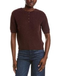 NAADAM - Coastal 100% Cashmere Reversible Henley Sweater - Lyst