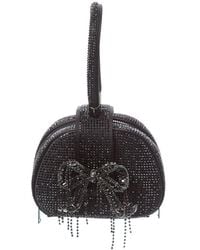 Self-Portrait - Rhinestone Top Handle Micro Bag - Lyst