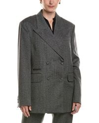 Officine Generale - Arca Wool Jacket - Lyst
