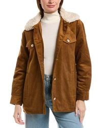 Scotch & Soda - Corduroy Padded Shacket - Lyst