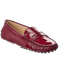 Tod's - Gommini Patent Loafer - Lyst