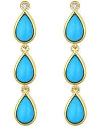 Kai Fine Jewelry - 14K 1.43 Ct. Tw. Diamond & Drop Earrings - Lyst
