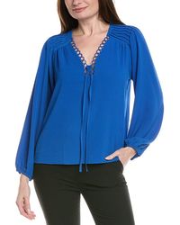 Cece - Pintuck Blouse - Lyst